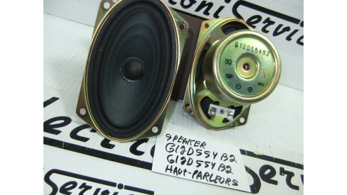 G12D554B2 speakers 8 ohms
